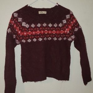 Crop top sweater